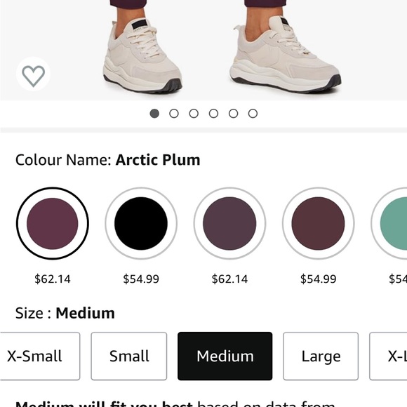 Lululemon dupe jogger burgundy arctic plum Medium - Picture 5 of 6